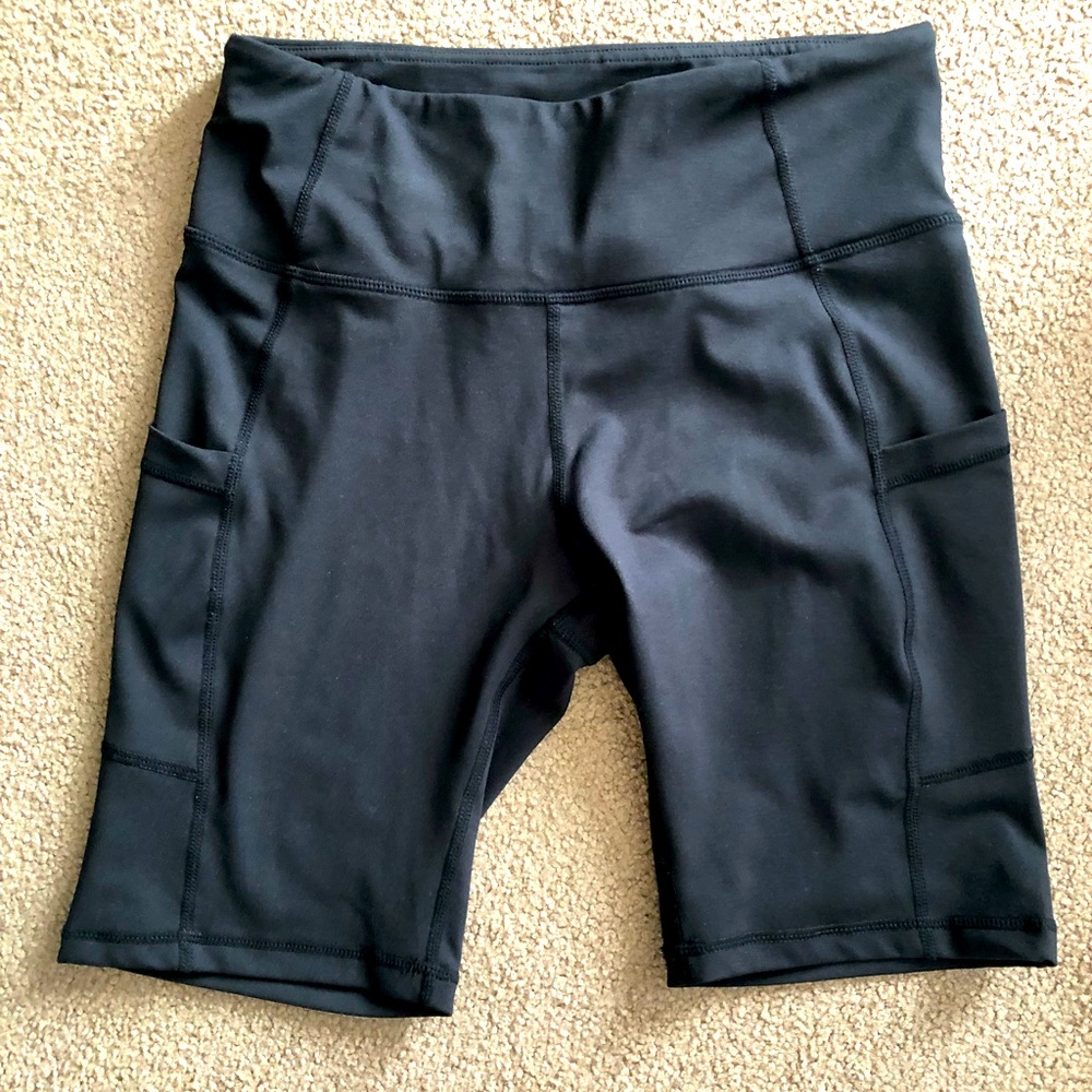 Like New Baleaf Women's Black Bike Shorts, Size M